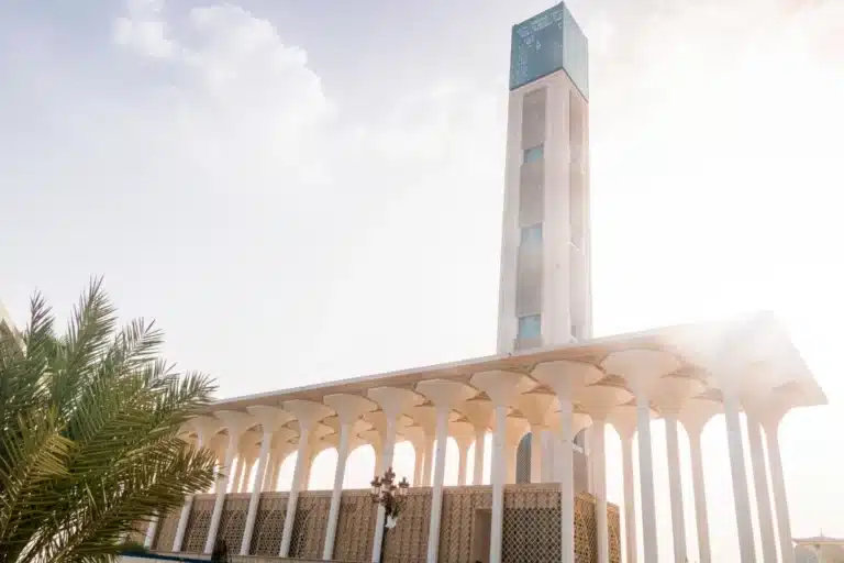 Vue sur la grande mosquée d'Alger