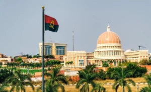 Capital Luanda's de l'Angola vue sur le capitole