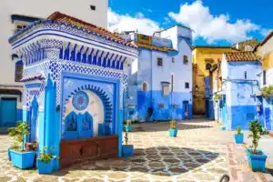 chefchaouen au maroc la cité bleu