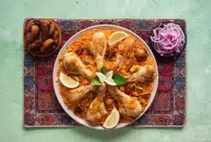 Plat traditionnel du Bahrein le majbos