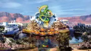 parc attraction en Arabie dragon ball z