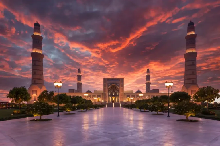 La grande mosquée du Sultan Qaboos