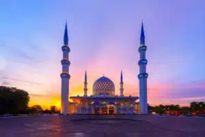 image d'une mosquée représentant le sécurité dans les pays musulmans