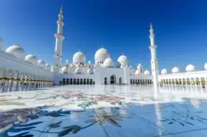 mosquée d'Abu Dhabi mythique