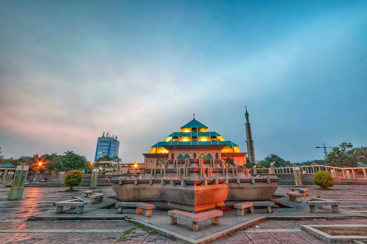 mosquée en Indonésie