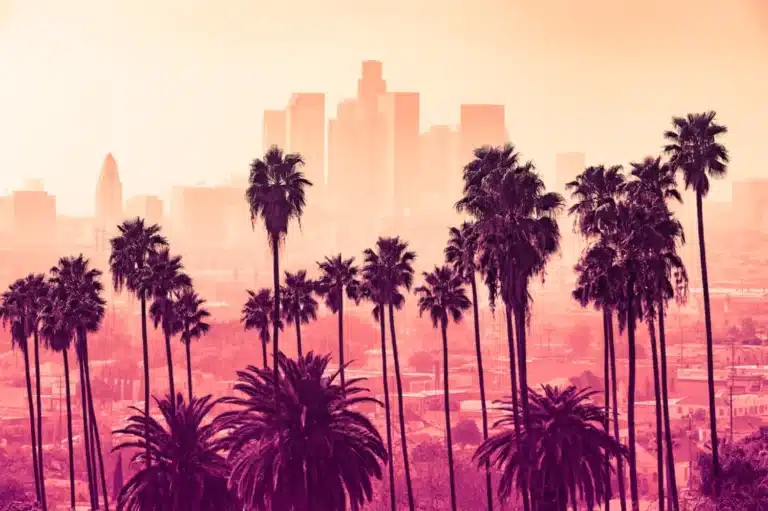 image Los Angeles avec un filtre de gta