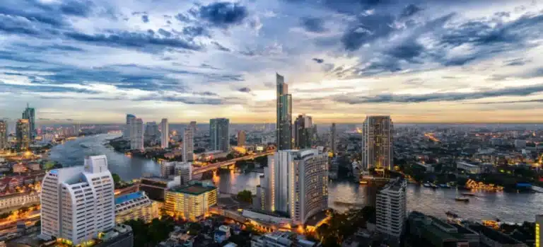 image de Bangkok en Thailand skyline