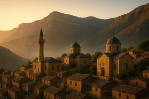 image d une mosquée representant le daghestan religion