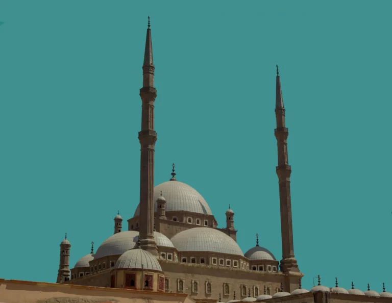 hijra au caire vue sur la mosquée du caire