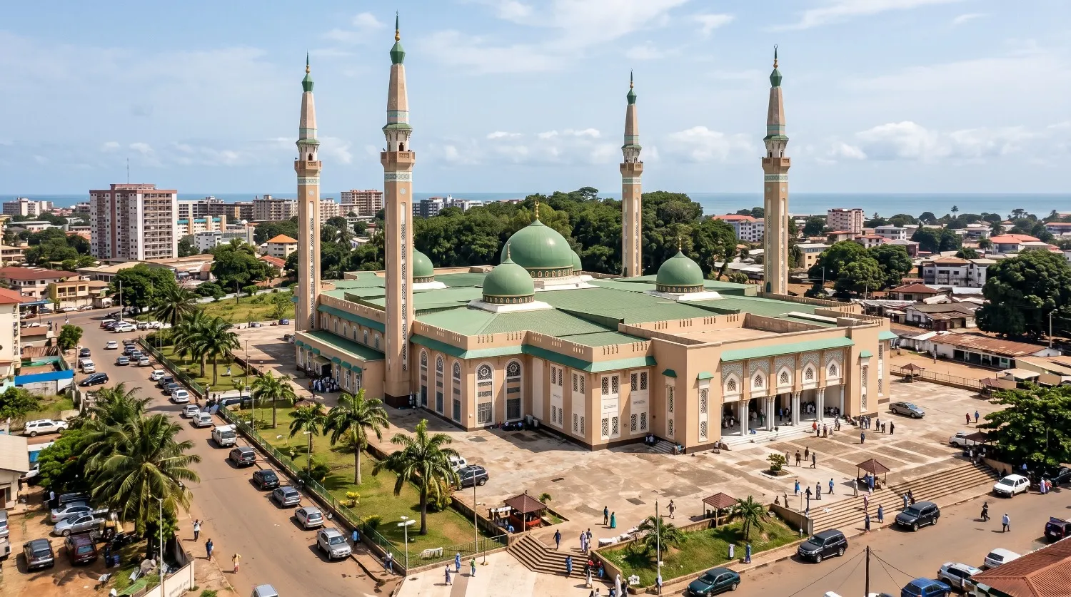 Mosquée en Guinée Conakry — vie islamique pour hijra en Guinée