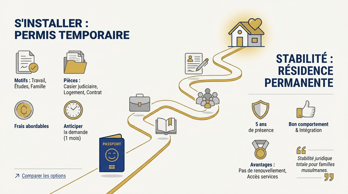 Documents nécessaires pour le permis de séjour au Kosovo