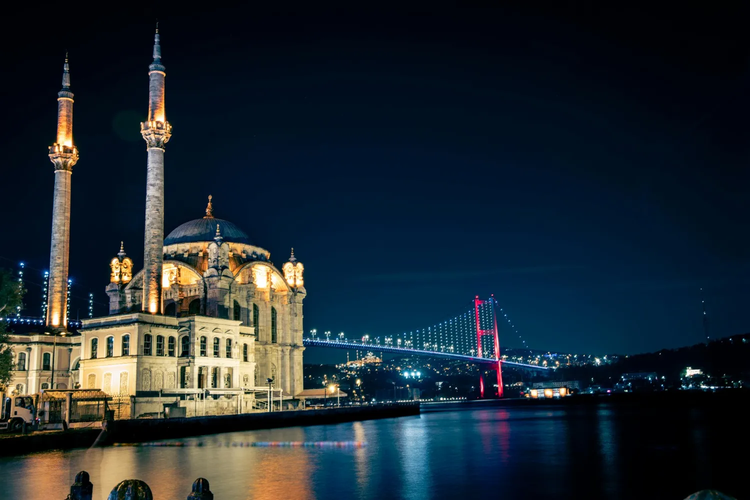 témoignage de mouadh hijra à istanbul couché de soleil vue sur la mosquée bleu