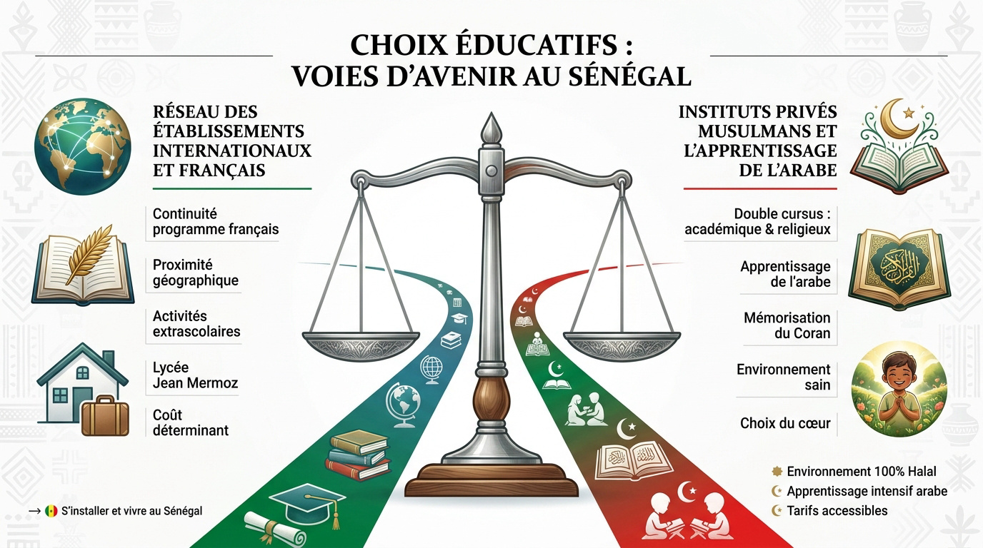 Choix éducatifs et écoles internationales au Sénégal pour expatriés