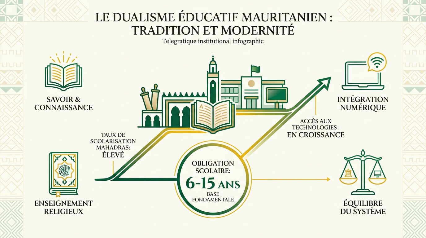 Enseignement traditionnel et moderne en Mauritanie
