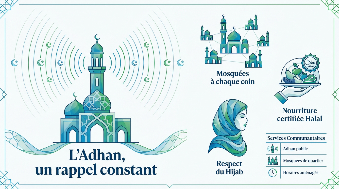Mosquée traditionnelle à Djibouti sous un ciel clair