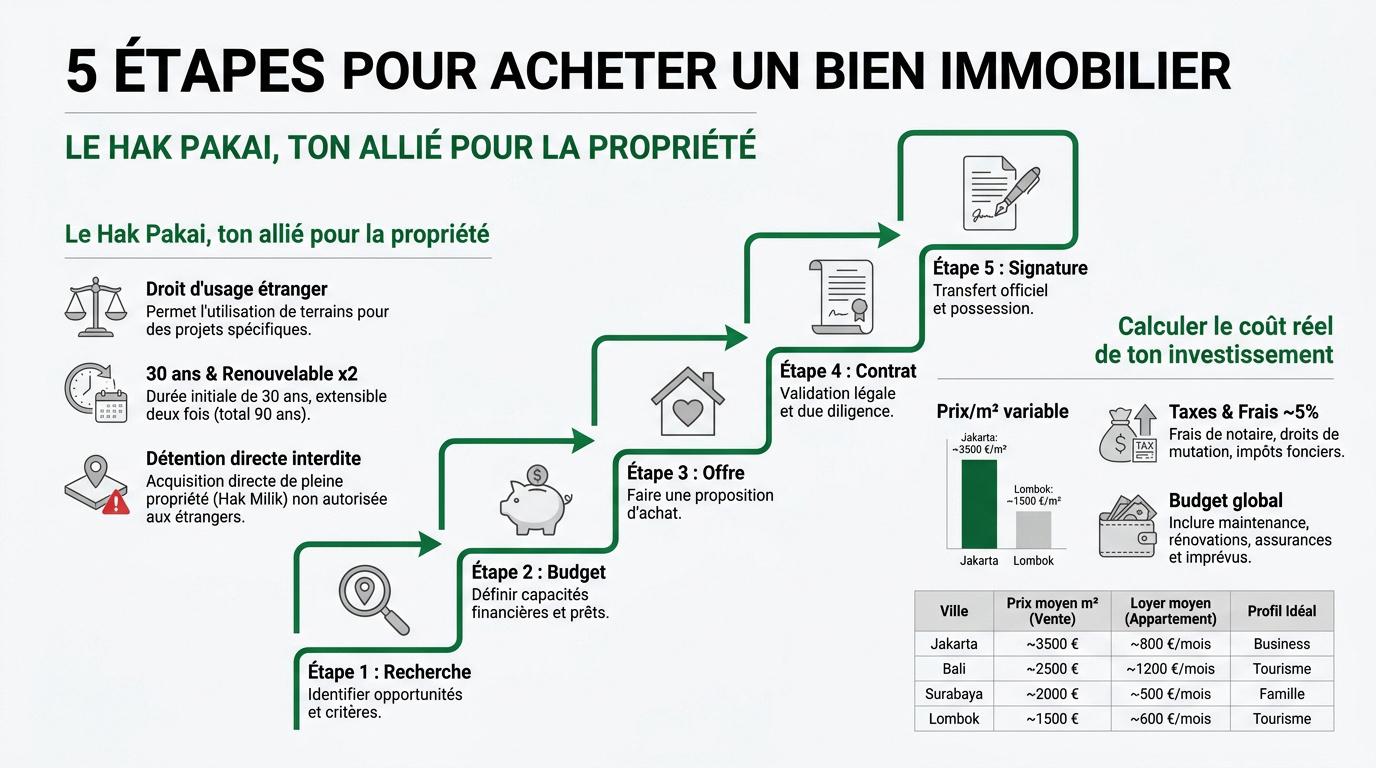 Villa moderne en Indonésie pour expatriés musulmans