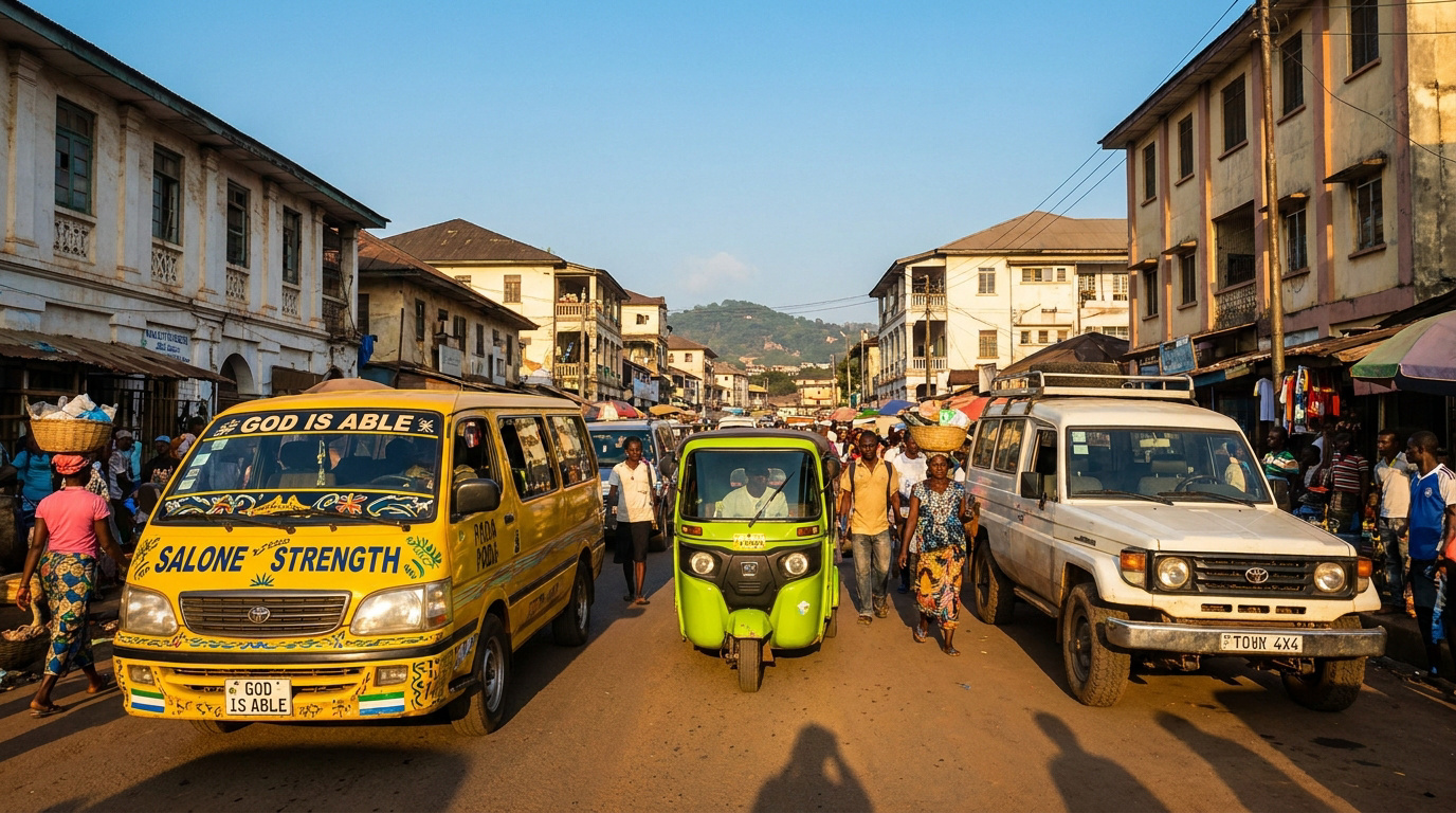 Transport en Sierra Leone : guide et avis pour ton trajet