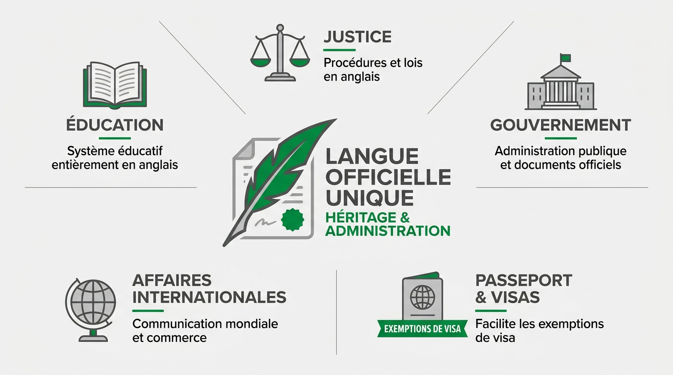 Administration gambienne et usage de la langue anglaise