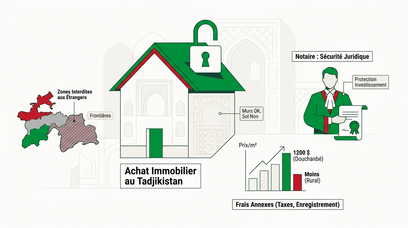 Achat immobilier sécurisé au Tadjikistan