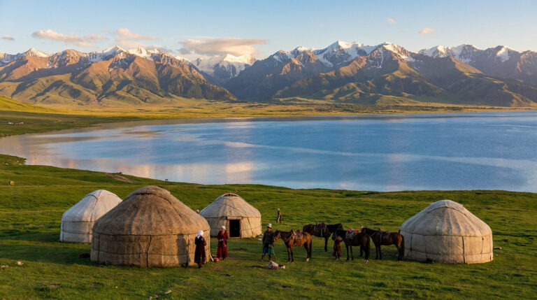 Paysage au Kirghizistan | Top guide pour ton expatriation