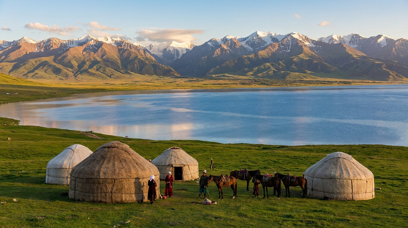 Paysage au Kirghizistan | Top guide pour ton expatriation