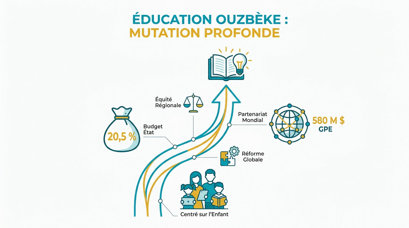 Modernisation des salles de classe et éducation en Ouzbékistan