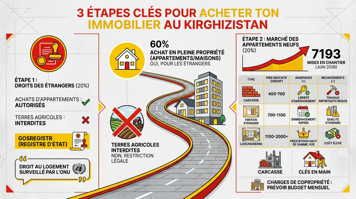 Guide pour l'achat immobilier au Kirghizistan pour les expatriés musulmans