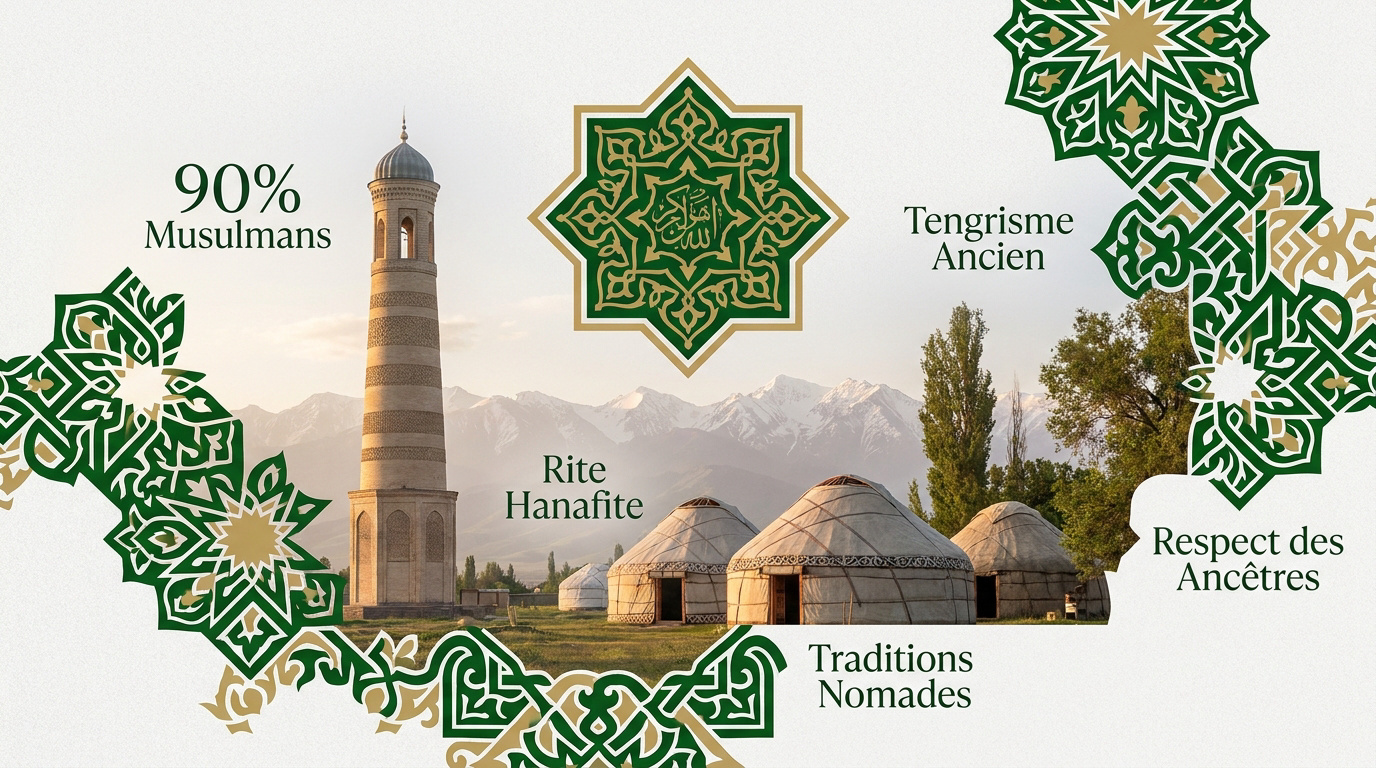Culture et spiritualité au Kirghizistan, mélange de traditions nomades et d'Islam