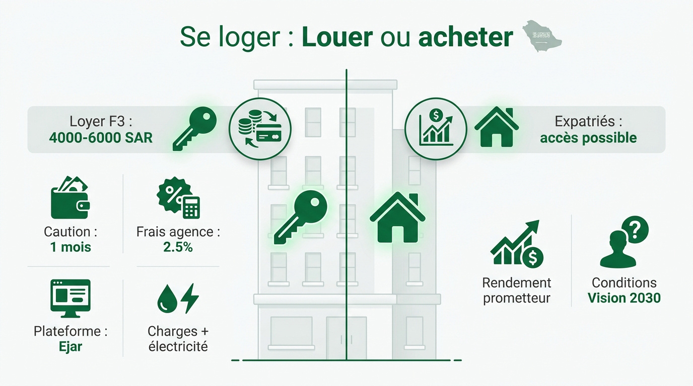 Appartements modernes en Arabie saoudite pour expatriés