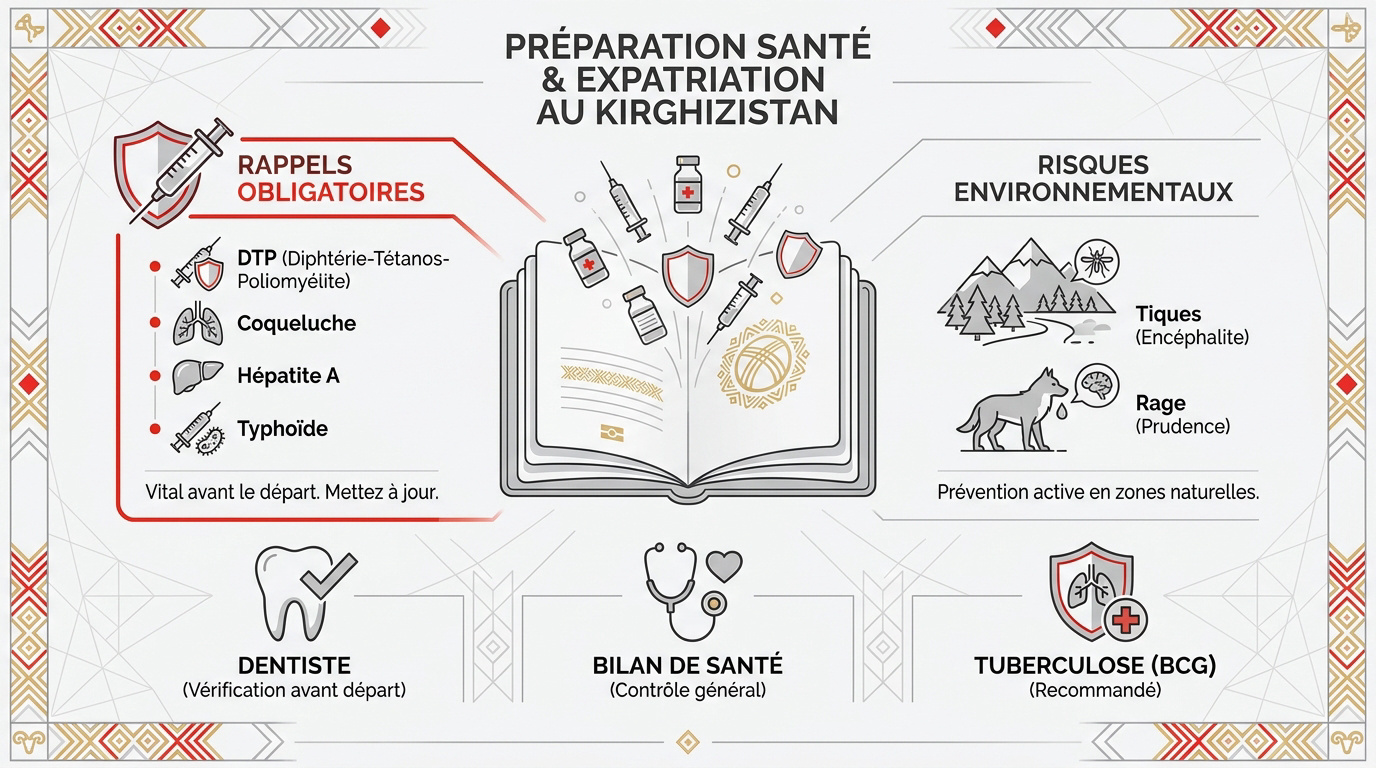 Préparation du système de santé au Kirghizistan pour les expatriés musulmans