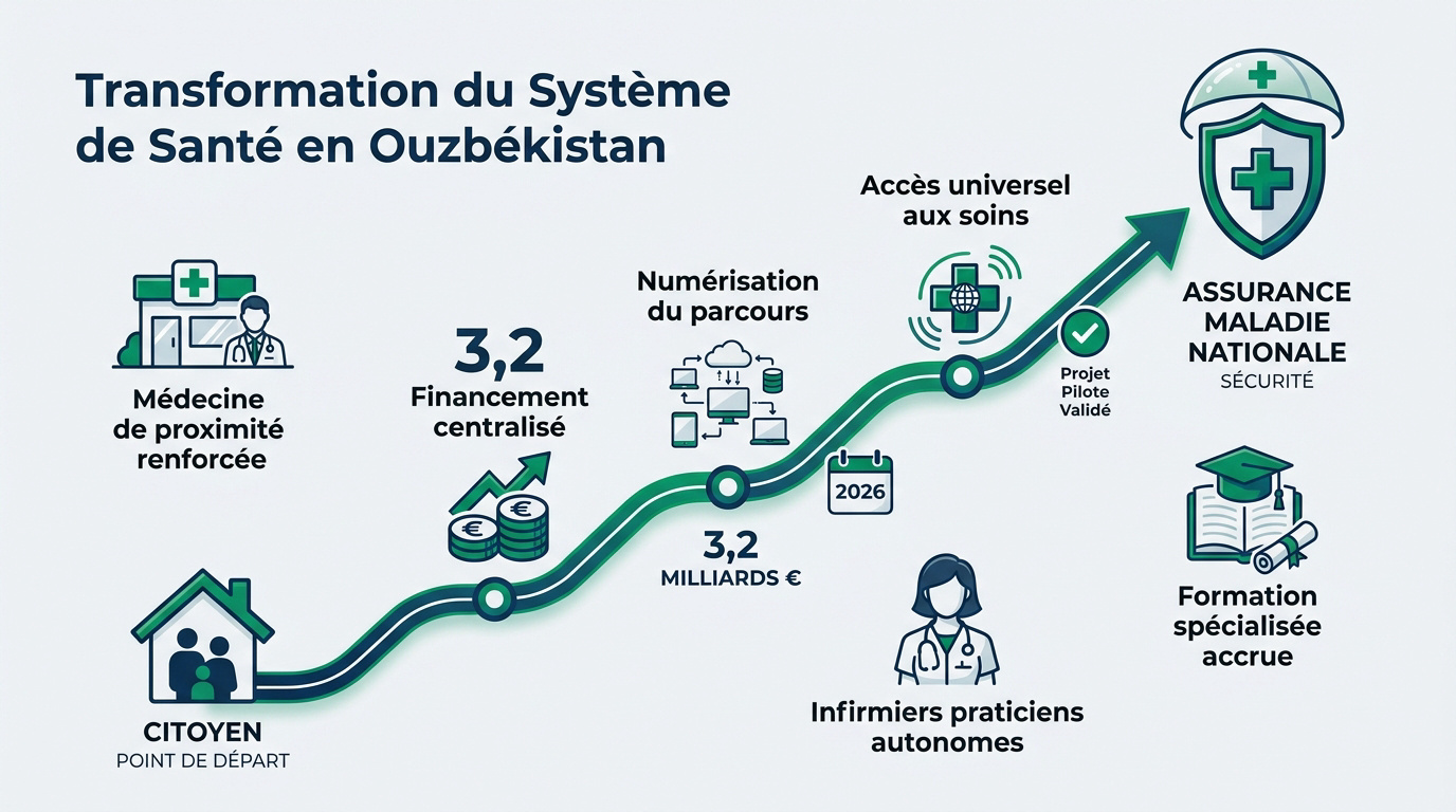 Modernisation des infrastructures médicales et réforme de la santé en Ouzbékistan