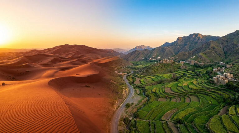 Paysages en Arabie saoudite | Guide et avis 2026-2027