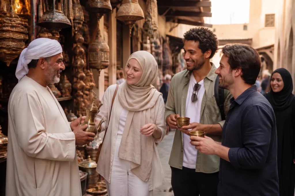 langue à Bahreïn négociation au marché