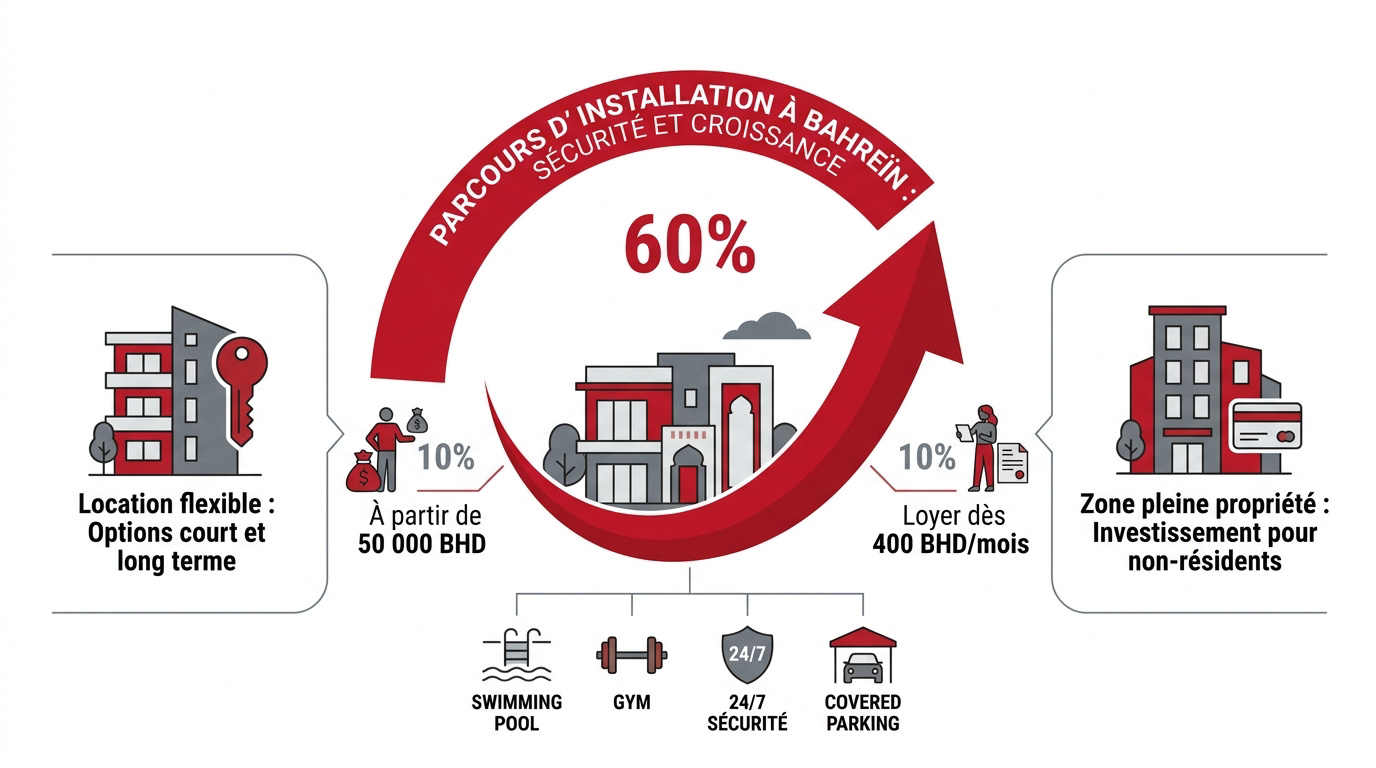 Parcours d'installation et options de logement à Bahreïn pour expatriés
