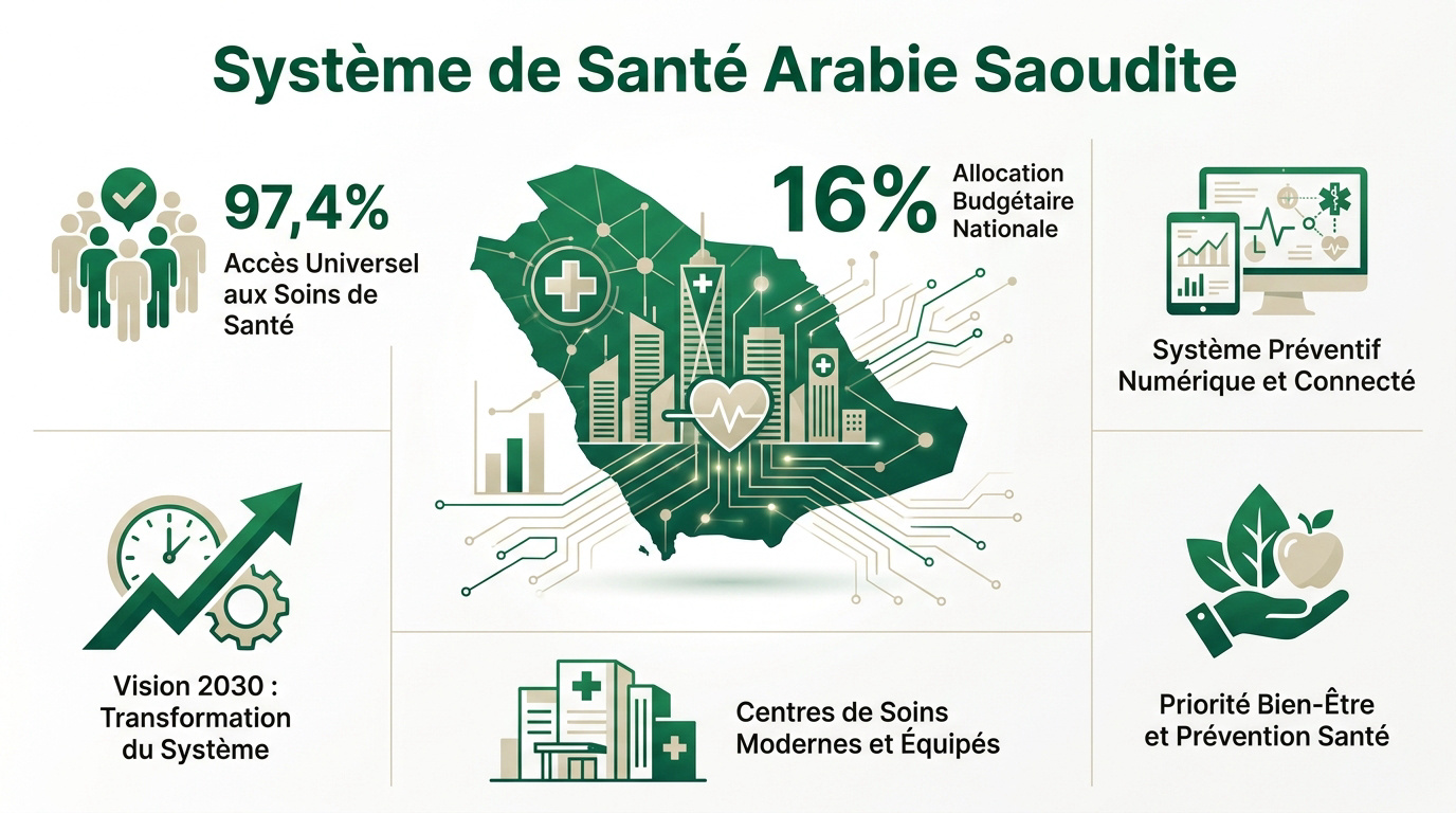 Modernisation et digitalisation du système de santé en Arabie saoudite