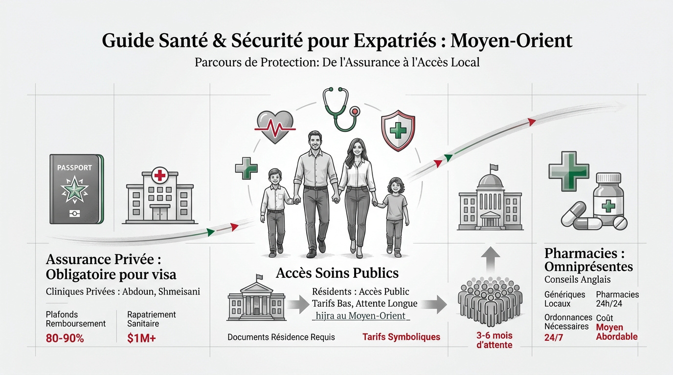 Guide pratique pour la santé et la sécurité des expatriés en Jordanie et au Moyen-Orient