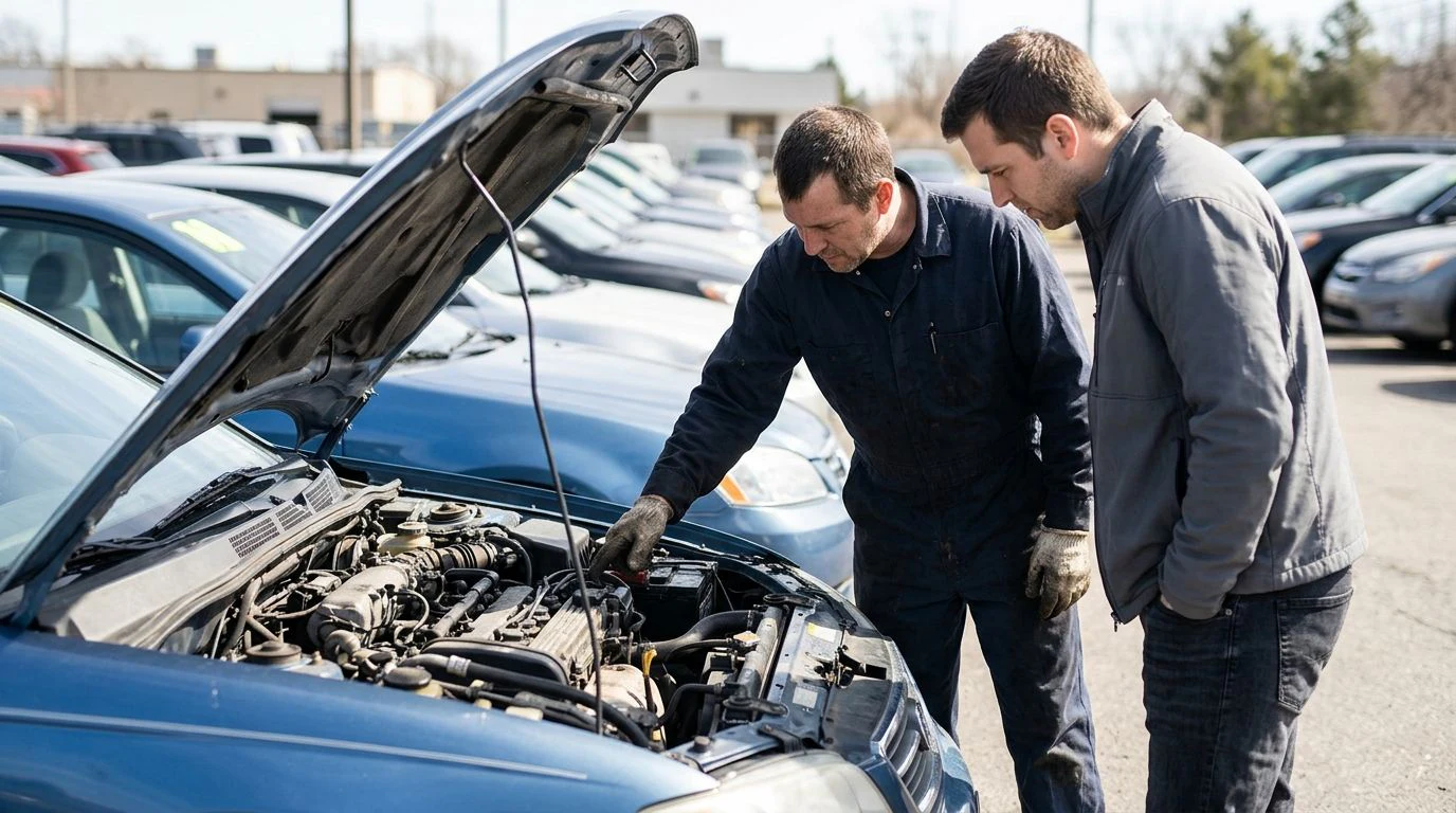 Inspection d'une voiture d'occasion avant achat, transport en Albanie